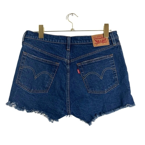 Levi’s 501 Dark Wash High Rise Women's Shorts Size 29 - Picture 6 of 6